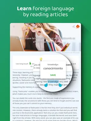 DuoCards - Language Flashcards android App screenshot 1