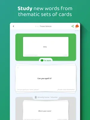 DuoCards - Language Flashcards android App screenshot 2